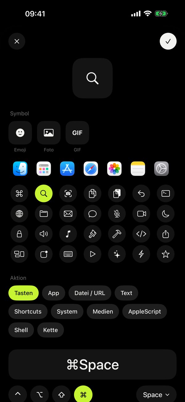 Seiten, Emojis, GIFs