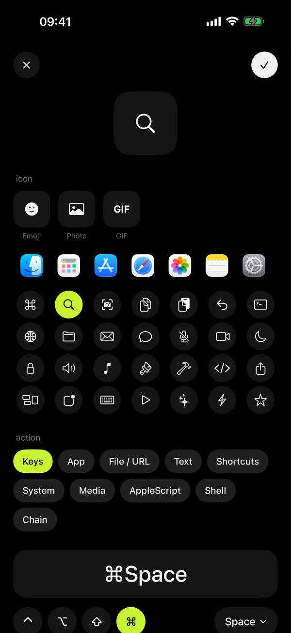 Pages, emoji, GIFs